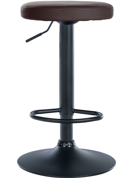 Barkruk Ponte kunstleer, bruin