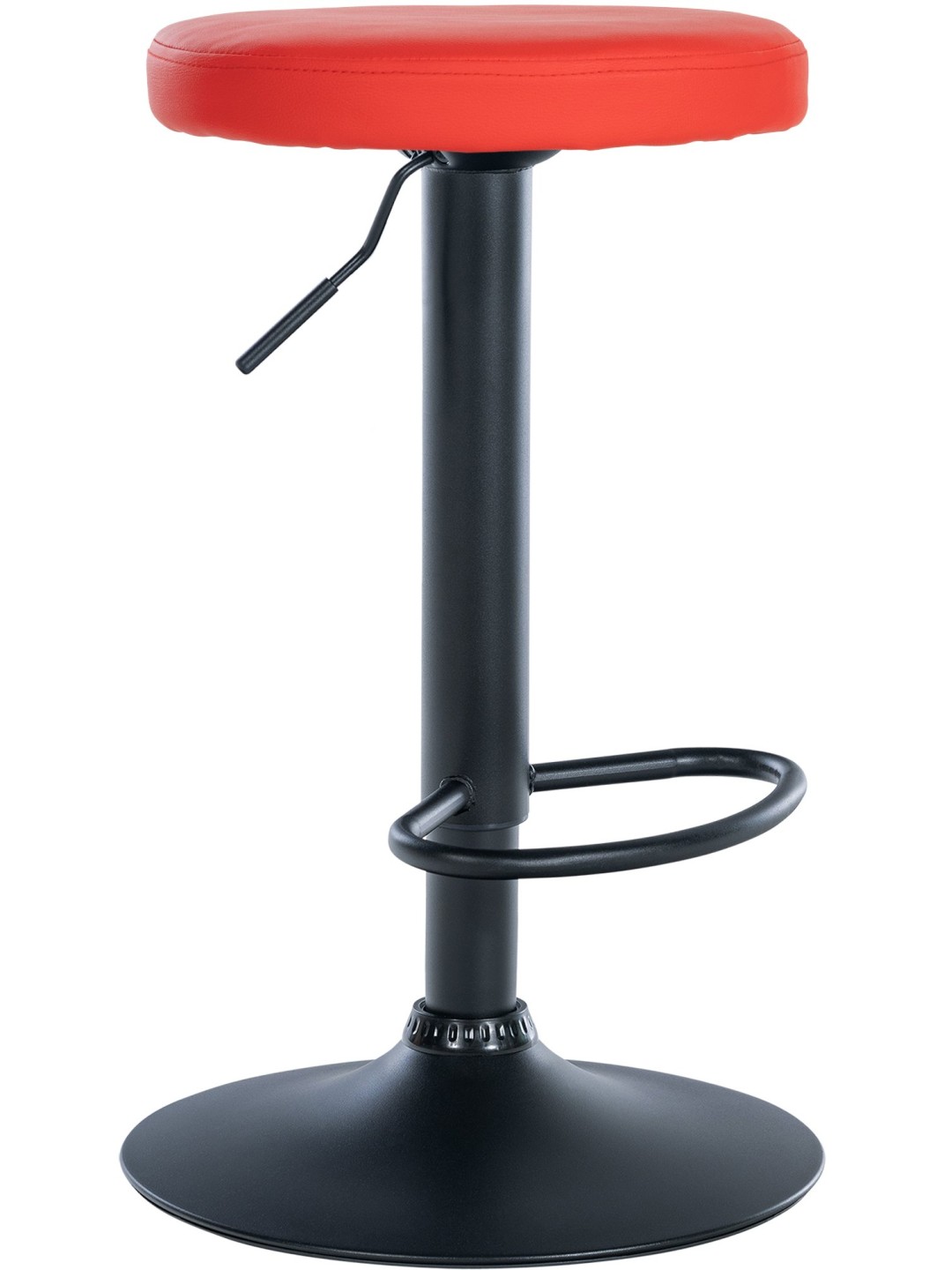 Barkruk Ponte kunstleer, rood