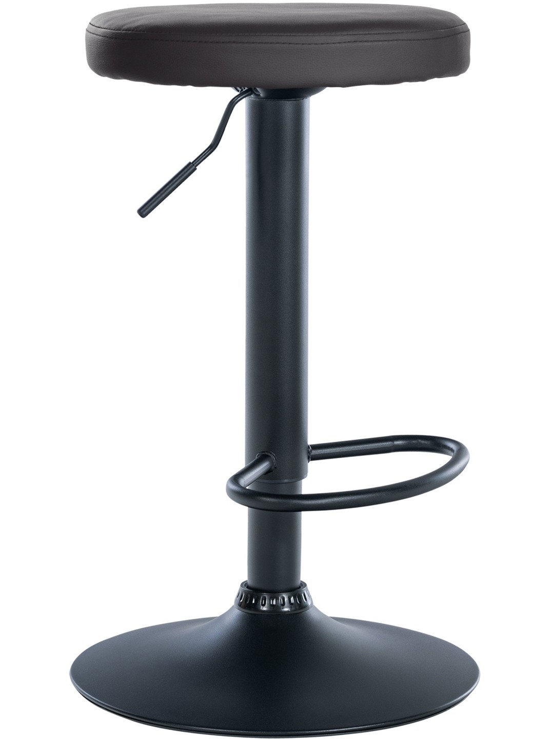 Barkruk Ponte kunstleer, zwart