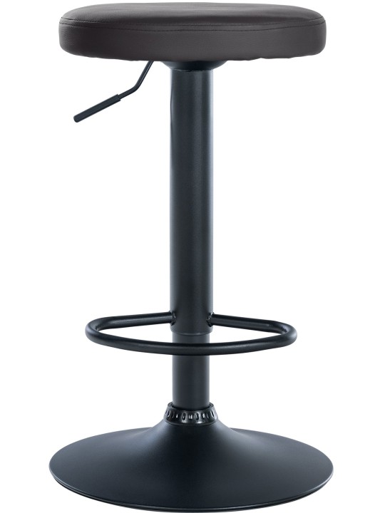 Barkruk Ponte kunstleer, zwart