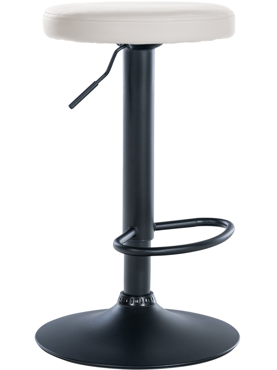 Barkruk Ponte kunstleer, wit