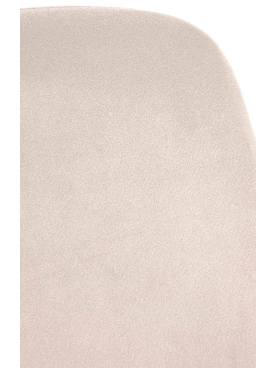 Eetkamerstoel Victoria fluweel, crème