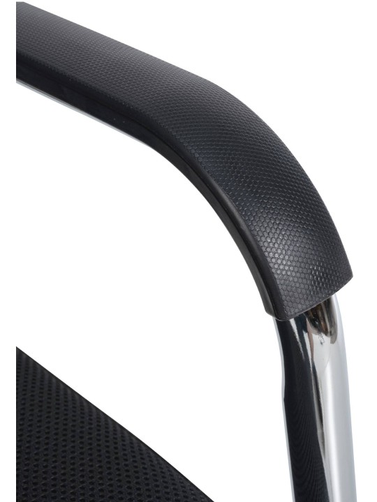 Set van 2 bezoekersstoelen Denny, chroom