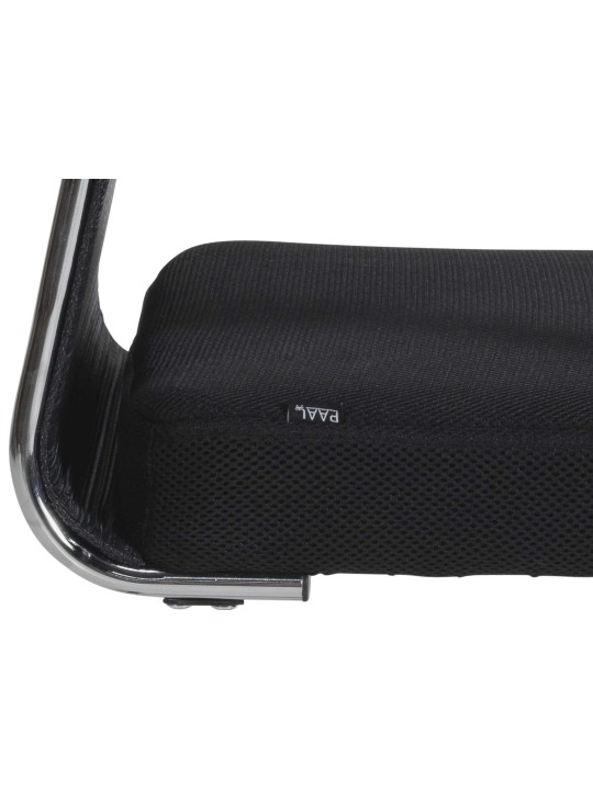 Set van 2 bezoekersstoelen Denny, chroom