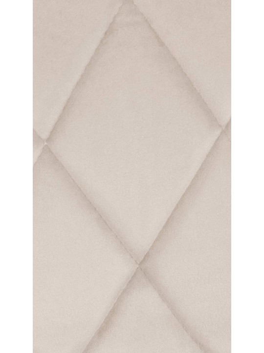 Barkruk Lazio fluweel, crème