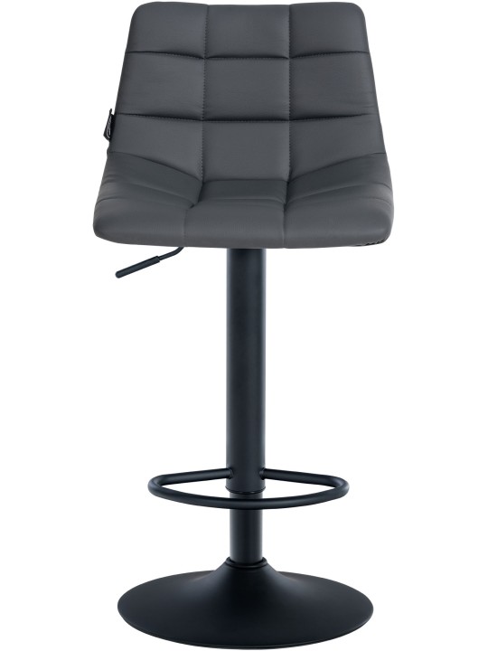 Set van 2 barkrukken Jerry kunstleer, grijs