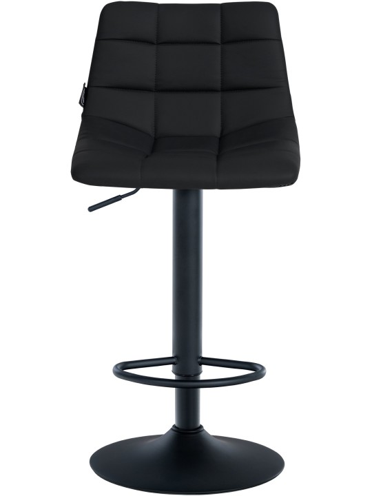 Set van 2 barkrukken Jerry kunstleer, zwart