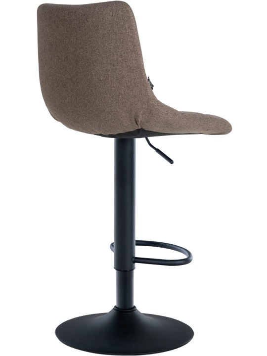 Set van 2 barkrukken Jerry stof, taupe