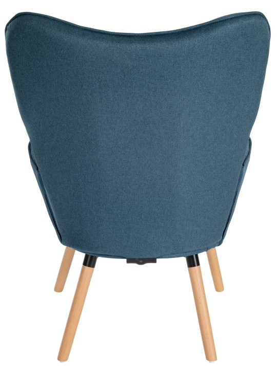 Fauteuil Tuinstof, blauw Fauteuil Tuinstof, blauw