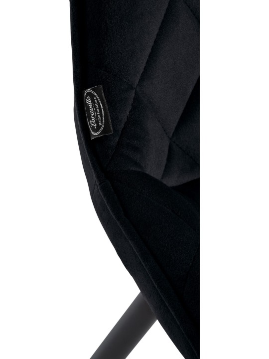 Stoelveren Fluweel, zwart Stoelveren Fluweel, zwart