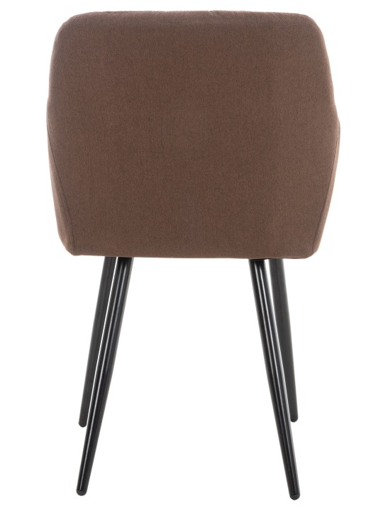 Eetkamerstoel Shila stof, bruin Eetkamerstoel Shila stof, bruin