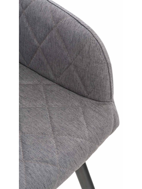 Eetkamerstoel Shila stof, grijs Eetkamerstoel Shila stof, grijs