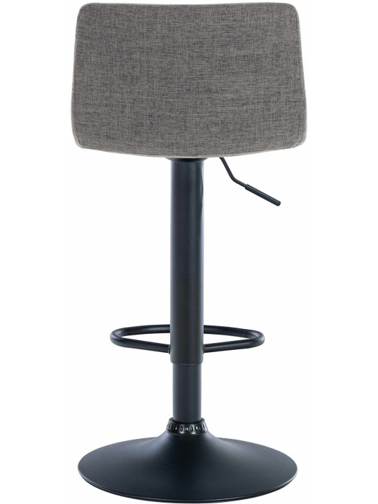 Barkruk Branford stof, lichtgrijs