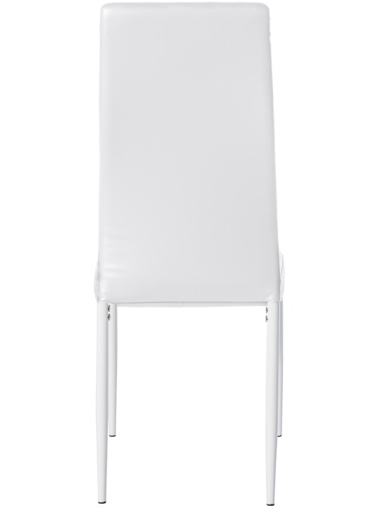 Eetkamerstoel Mayfair kunstleer, wit