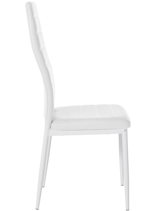 Eetkamerstoel Mayfair kunstleer, wit