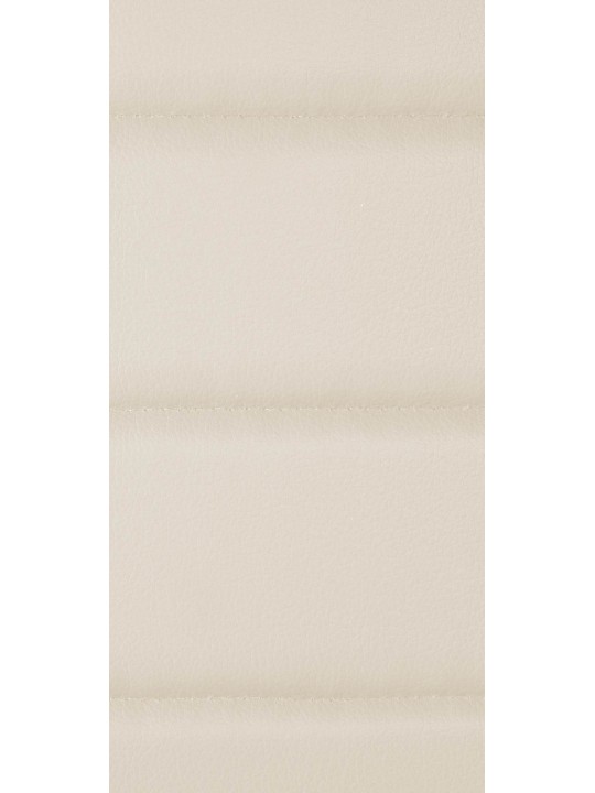 Set van 4 eetkamerstoelen Mayfair kunstleer, crème