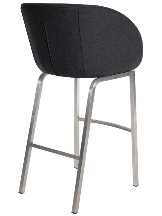 Barkruk Rockhill E Felt, antraciet Barkruk Rockhill E Felt, antraciet