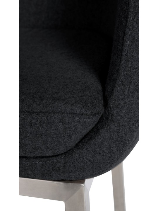 Barkruk Rockhill E Felt, antraciet Barkruk Rockhill E Felt, antraciet