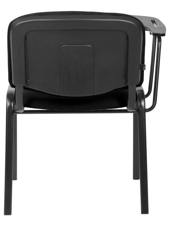 Ken XL stoel met klaptafel stof, zwart