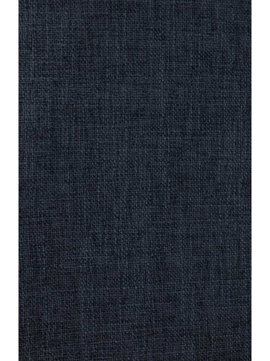 Bezoekersstoel Kingston stof, naturel/blauw