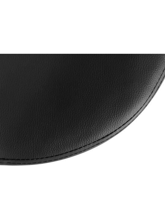 Set van 2 barkrukken Ponte kunstleer chroom, zwart