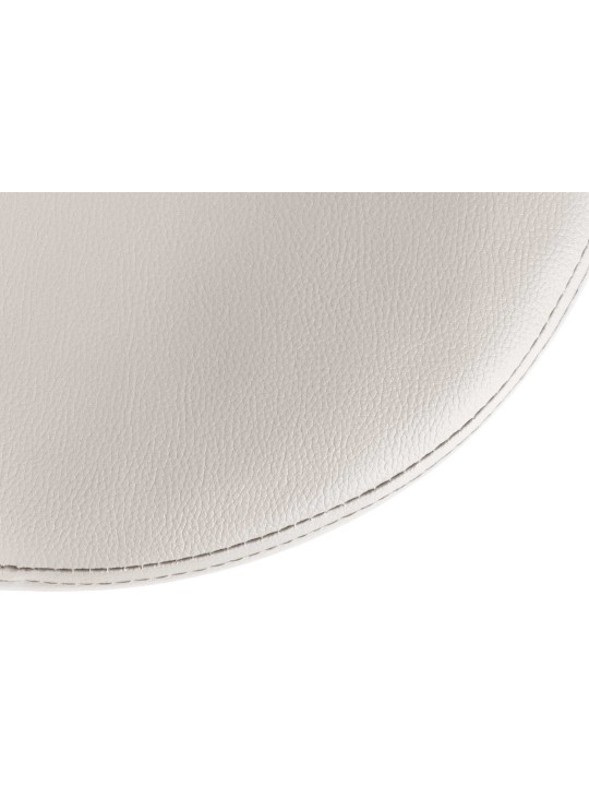 Set van 2 barkrukken Ponte kunstleer, wit