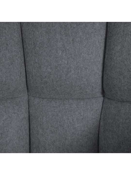 Barkruk Damaso B vilt, grijs Barkruk Damaso B vilt, grijs