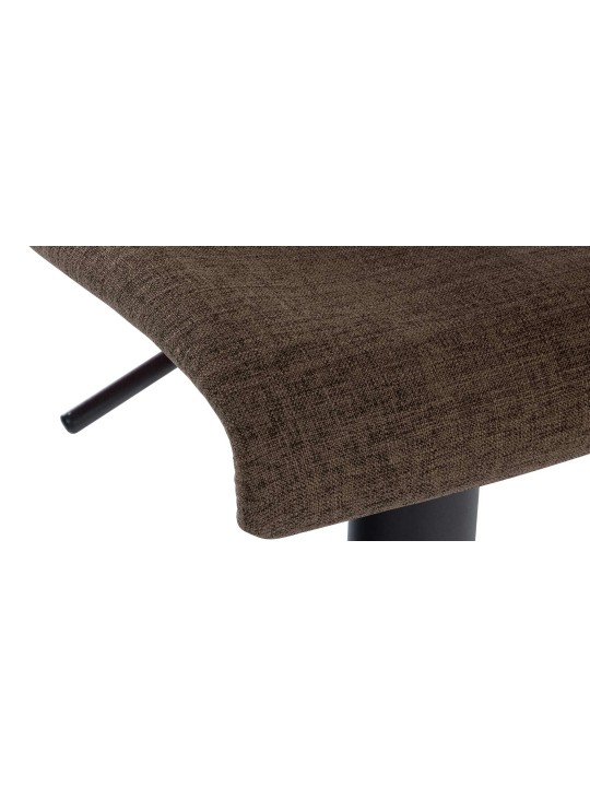 Set van 2 barkrukken Branford stof, bruin