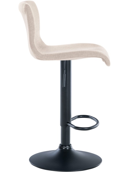 Set van 2 barkrukken Branford stof, crème