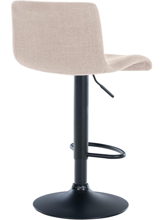 Set van 2 barkrukken Branford stof, crème