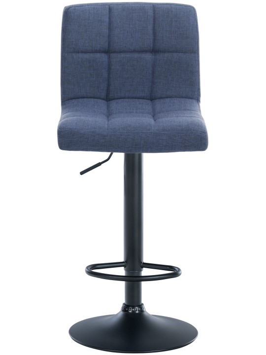 Set van 2 barkrukken Calma stof, blauw