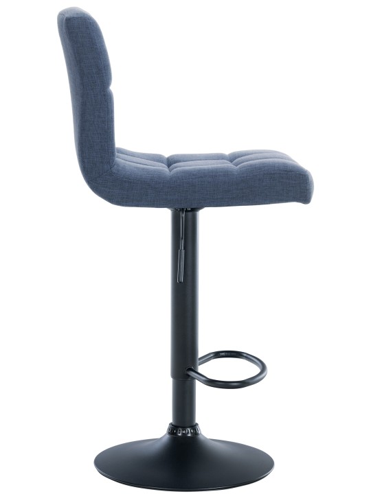 Set van 2 barkrukken Calma stof, blauw