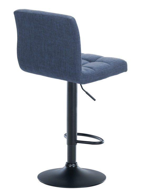 Set van 2 barkrukken Calma stof, blauw