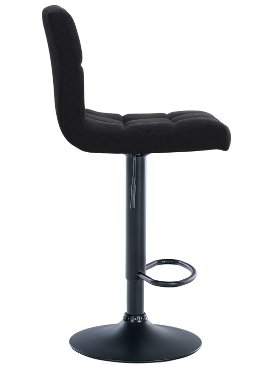 Set van 2 barkrukken Calma stof, zwart