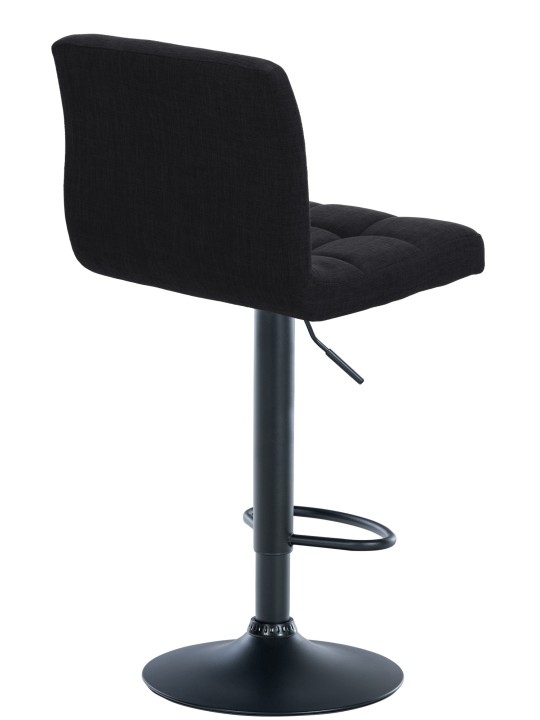 Set van 2 barkrukken Calma stof, zwart