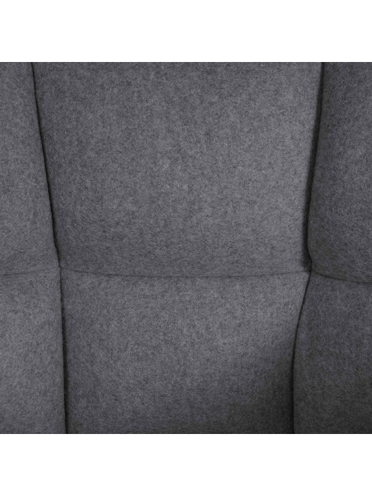 Barkruk Damaso B vilt met 4-poots frame, grijs Barkruk Damaso B vilt met 4-poots frame, grijs