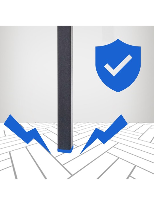 Barkruk Damaso B fluweel met 4-poots frame, bruin Barkruk Damaso B fluweel met 4-poots frame, bruin