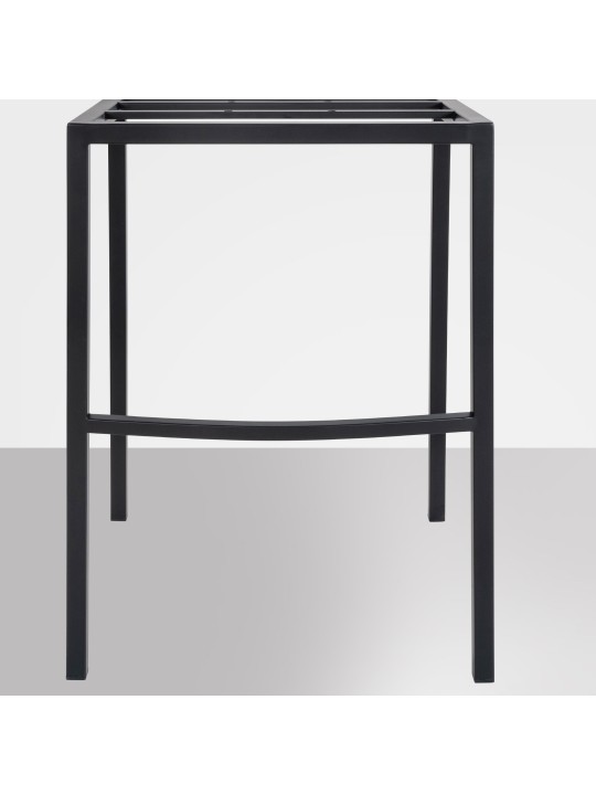 Barkruk Damaso B fluweel met 4-poots frame, groen
