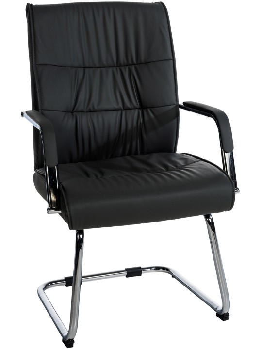 Bezoekersstoel Sievert, zwart