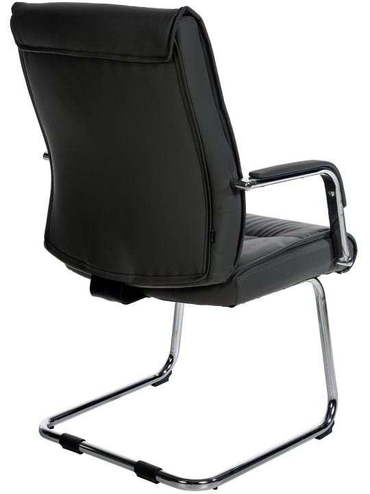 Set van 2 bezoekersstoelen Sievert, zwart