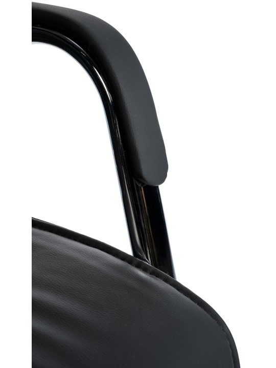 Set van 2 bezoekersstoelen Sievert, zwart