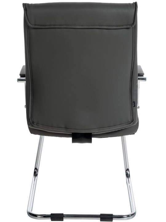 Set van 2 bezoekersstoelen Sievert, grijs