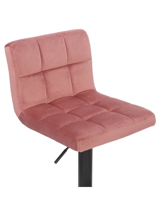 Barkruk Feni fluweel, roze Barkruk Feni fluweel, roze