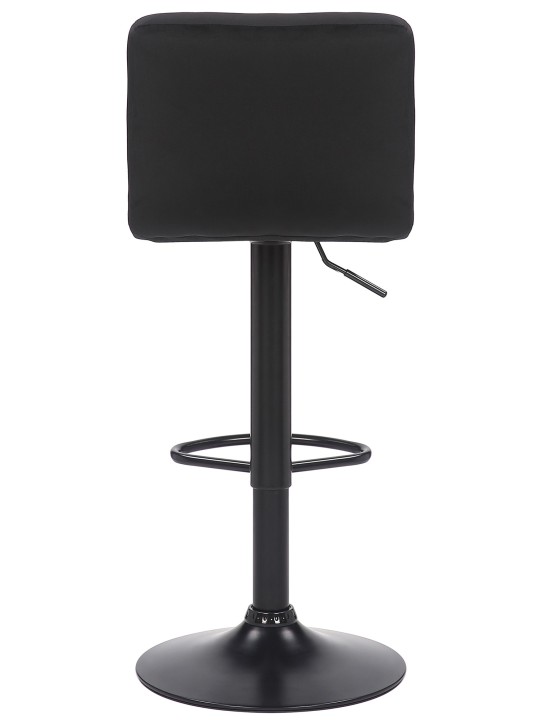 Barkruk Feni fluweel, zwart Barkruk Feni fluweel, zwart