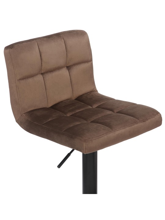 Barkruk Feni fluweel, bruin Barkruk Feni fluweel, bruin