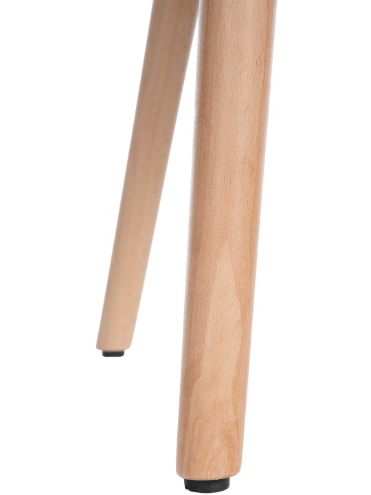 Bezoekersstoel Utrecht stof naturel, beige