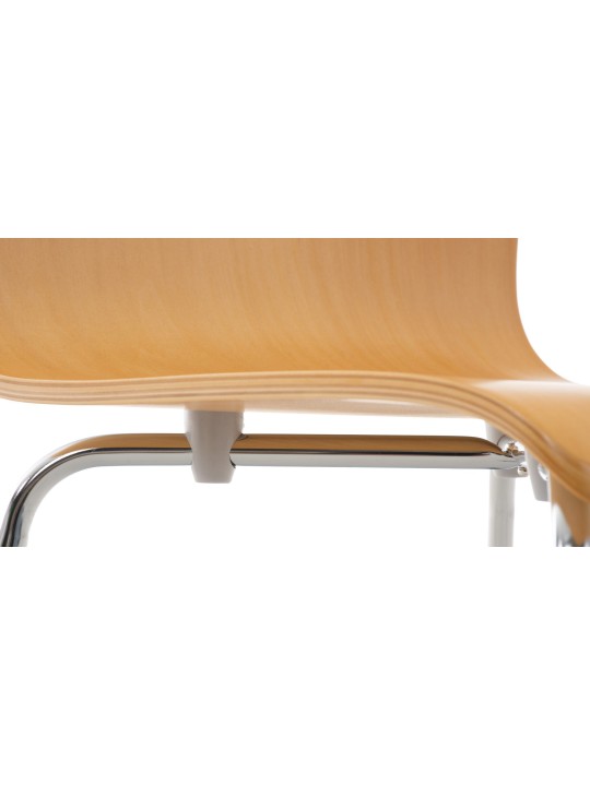 Bezoekersstoel Pepe, naturel