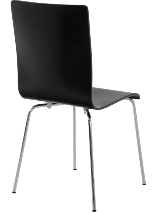 Bezoekersstoel Pepe, zwart