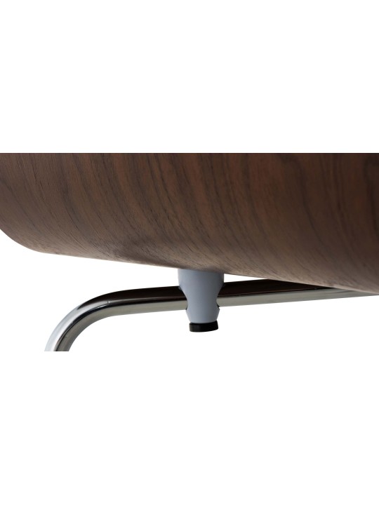 Bezoekersstoel Pepe, walnoot