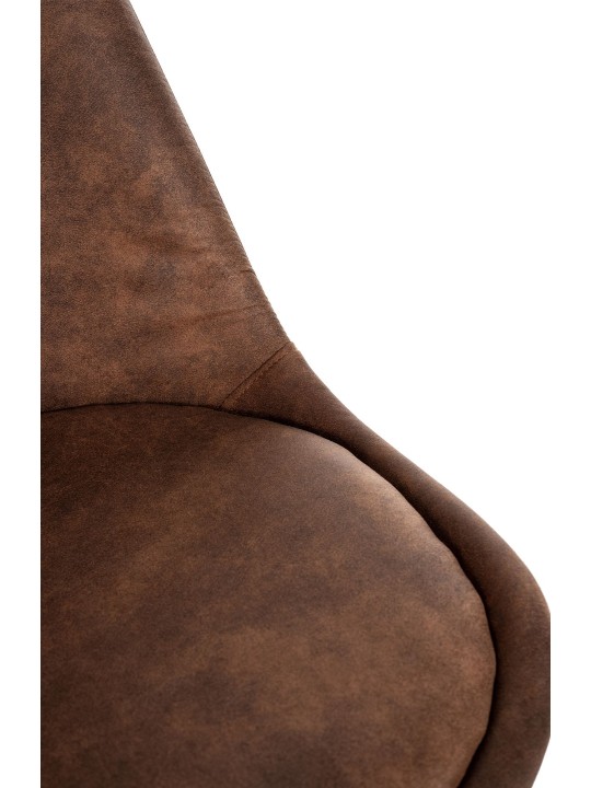 Set van 4 stoelen Linares Vintage, bruin